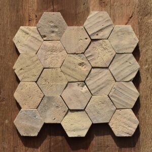 Light Hex Terracotta Tiles