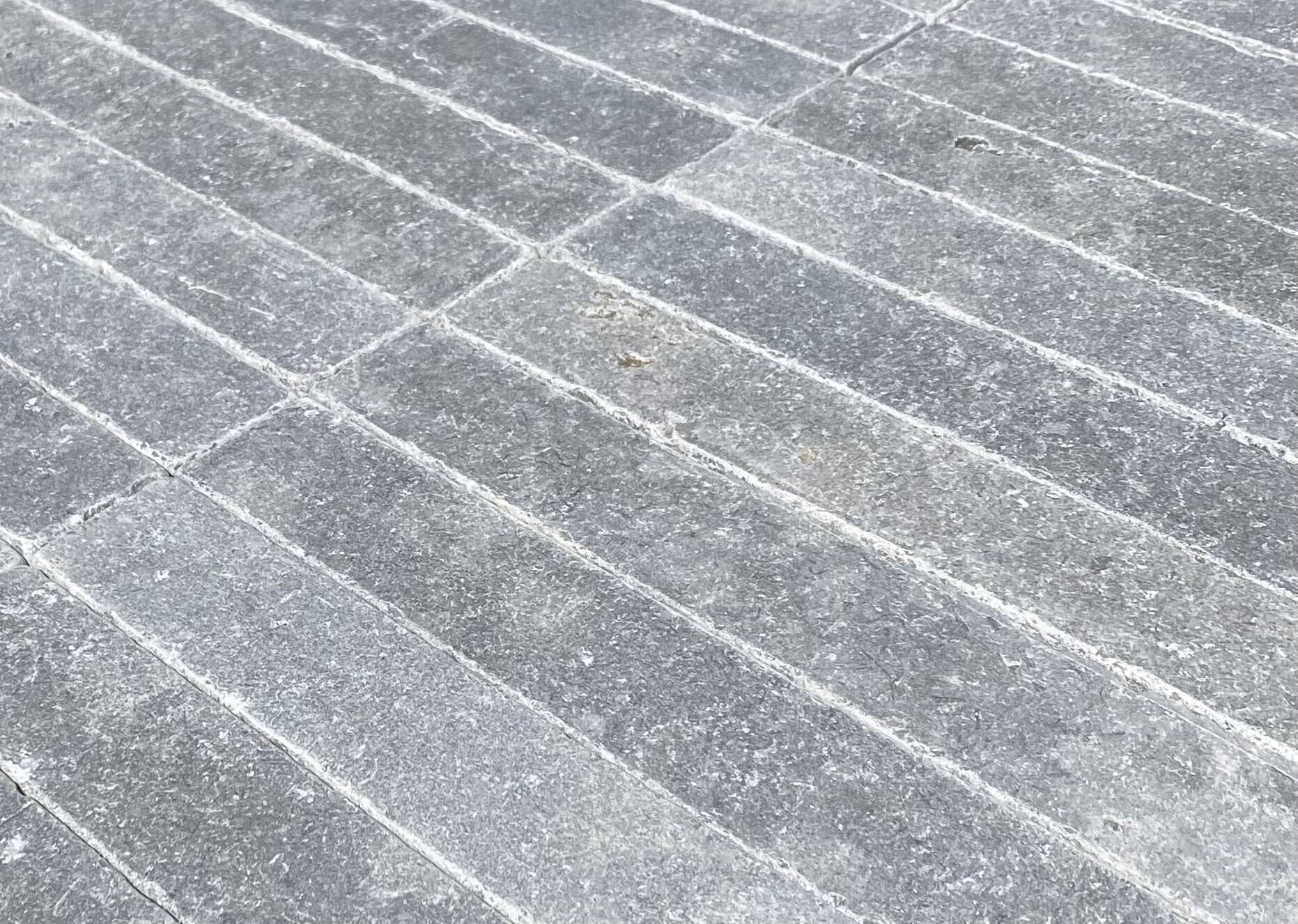 antique grey parquet limestone