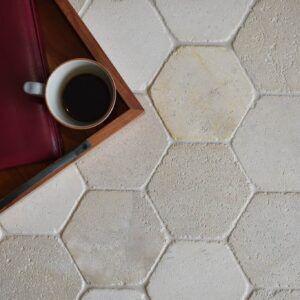 LFT 2 – Hex French Limestone Tiles